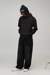 Oversized Boxy McFly License Printed Hoodie