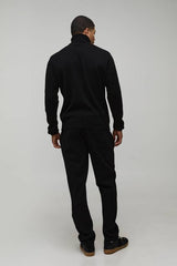 Regular Fit Roll Neck Knitted Jumper