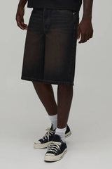 Regular Rigid Denim Jorts