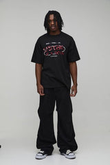 Tall Oversized System of a Down License Printed T-Shirt