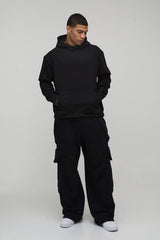 Oversized The Cure License Printed Hoodie