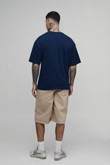 Tall Riviera Print Oversized T-shirt