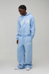 Oversized Boxy Official Zip Through Hooded Tracksuit