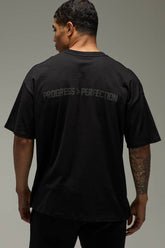 Active Progress Over Perfection Oversized T-Shirt