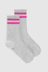 Sports Stripe Ankle Socks