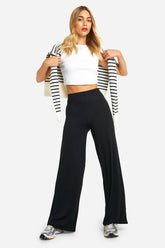 Everyday Jersey Wide Leg Trouser