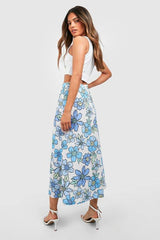 Floral Midaxi Skirt