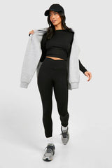 Petite Super Soft Peached V Waistband Legging