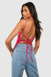Tall Bengaline Strappy Open Back Cami