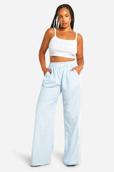 Plus DSGN Studio Stripe Contrast Side Stripe Trouser