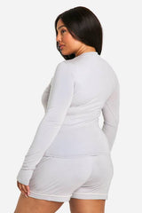 Plus Long Sleeve Modal Lounge Tshirt