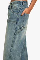 Denim Carpenter Straight Leg Jean
