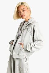 Deconstructed Oversized Hoodie