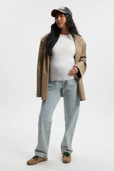 Maternity Over The Bump Straight Leg Jeans