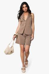 Tailored Woven Bermuda Shorts