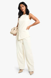Petite Cord Wide Leg Trouser