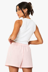 Petite Gingham Shorts