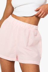 Petite Gingham Shorts