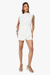 Tailored Wrap Front Playsuit