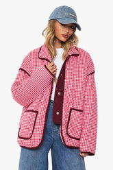 Printed Oversized Jacket