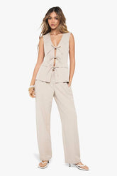 Tailored Barrel Leg Trouser