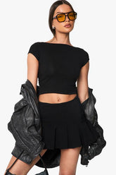 Pleated Tennis Skort