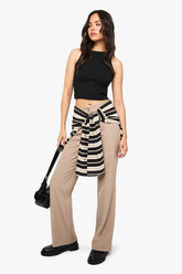 Slim Flare Tailored Trousers
