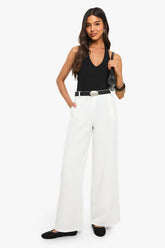 Fluid Suit Tailored Wide Leg Trouser