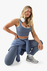 DSGN Studio Sports Ultra Sculpt Contrast Piping High Waist Legging