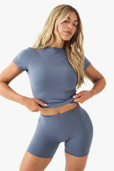 DSGN Studio Sports Ultra Sculpt Short Sleeve Top