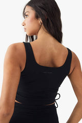 DSGN Studio Ultra Sculpt Ruched Side Vest Top