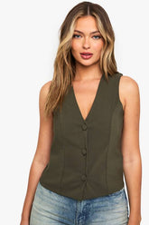 Bengaline V Neck Waistcoat