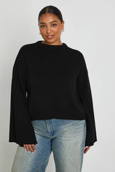 Plus Crew Neck Knit Jumper