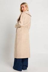 Waterfall Wool Blend Coat