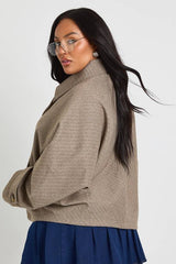 Plus Cropped Trench Coat