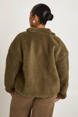 Plus Teddy Fur Jacket