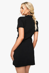 Bengaline Tennis Skirt Blazer Dress