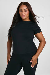 Plus Supersoft Peached Sculpt Top
