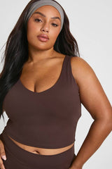 Plus Supersoft Seam fitted vest