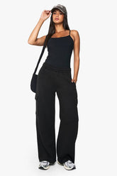 Wide Leg Cargo Jogger