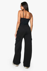 Wide Leg Cargo Jogger