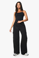 Wide Leg Cargo Jogger