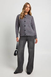 Sequin Detail Knitted Cardigan