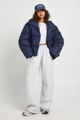 Hooded Padded Puffer Jacket