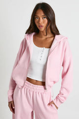 Ath Archive Self Fabric Applique Zip Through Hoodie