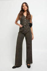 High Waist Wide Leg Jean