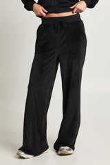 Velour Cropped Fitted Tracksuit