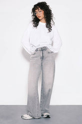 Basics High Waist Wide Leg Jean