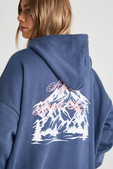 Apres Ski Embroidered Overszied Hoodie
