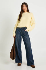 Soft Knit Crew Neck Jumper